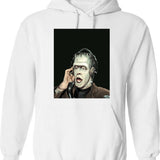 Here's A Really Old Picture Of Me. Gift For Friend. Funny Gift. Hoodie - White