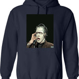 Here's A Really Old Picture Of Me. Gift For Friend. Funny Gift. Hoodie - Navy