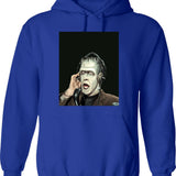 Here's A Really Old Picture Of Me. Gift For Friend. Funny Gift. Hoodie - Blue
