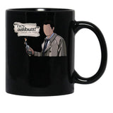 Hey Assbutt - Castiel Black Coffee Mug, Gift Coffee Mug - Black
