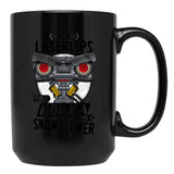 Hey Laser Lips Your Mama Was A Snowblower Black Coffee Mug, Gift Coffee Mug