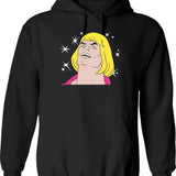 Heyyeyaaeyaaaeyaeyaa He-man Design Hoodie - Retro Graphic Pullover Hoodie for Men & Women - Black