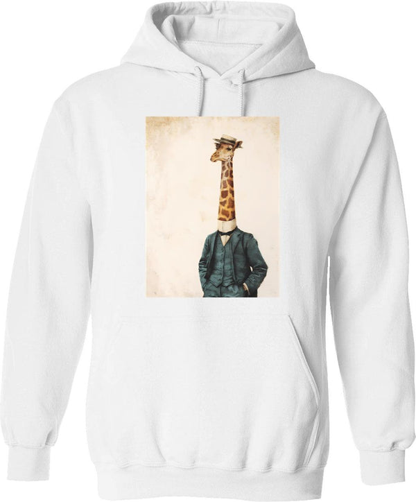 Hide From Reality Hoodie - Retro Graphic Pullover Hoodie for Men & Women - White