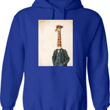 Hide From Reality Hoodie - Retro Graphic Pullover Hoodie for Men & Women - Blue