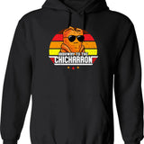 Highway Hoodie - Retro Graphic Pullover Hoodie for Men & Women - Black
