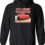 Highland Brew Hoodie - Retro Graphic Pullover Hoodie for Men & Women - Black