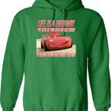 Highland Brew Hoodie - Retro Graphic Pullover Hoodie for Men & Women - Green