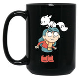 Hilda and Twig Hilda Black Coffee Mug, Gift Coffee Mug - Black