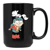 Hilda and Twig Hilda Black Coffee Mug, Gift Coffee Mug