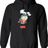 Hilda and Twig Hilda Graphic Pullover Hoodie - Black