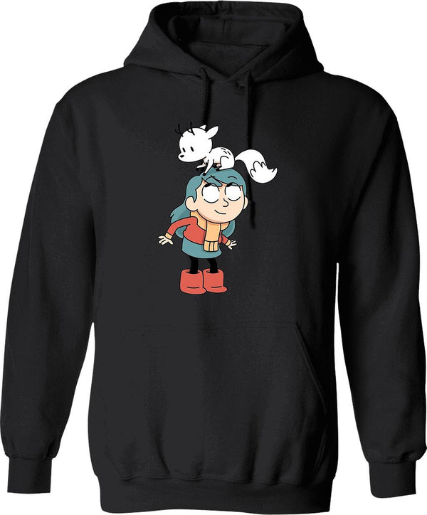 Hilda and Twig Hilda Graphic Pullover Hoodie - Black