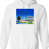 Hip Hop Deltron 3030 Essential Hoodie - Retro Graphic Pullover Hoodie for Men & Women - White