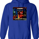 Historic Flowers And Their Eternal Beauty Hoodie - Blue