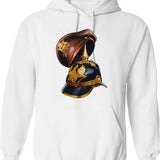 Hogan's Heroes Hans Schultz Hoodie - Retro Graphic Pullover Hoodie for Men & Women - White