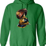 Hogan's Heroes Hans Schultz Hoodie - Retro Graphic Pullover Hoodie for Men & Women - Green