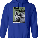Hogan's Heroes Stalag 13 Hoodie - Retro Graphic Pullover Hoodie for Men & Women - Blue