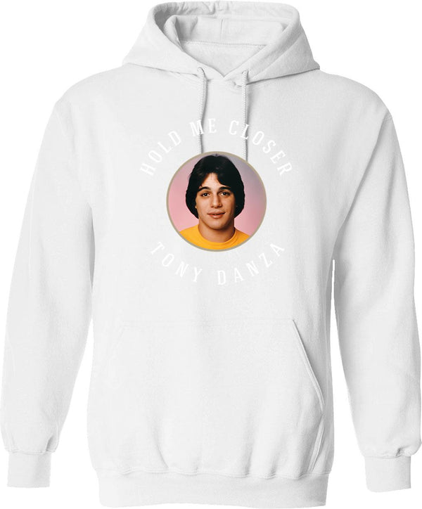 Hol Up Let Him Cook Hoodie - Retro Graphic Pullover Hoodie for Men & Women - White