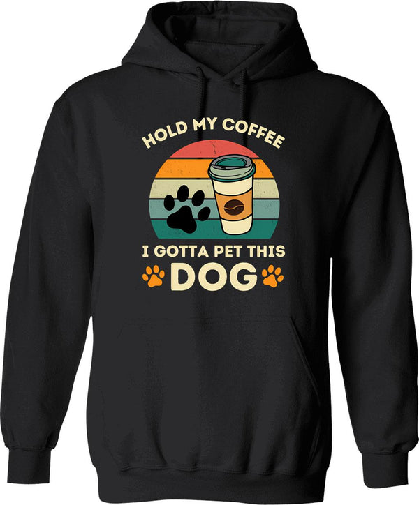 Hold My Beer While I Kiss Your Girlfriend Hoodie - Black