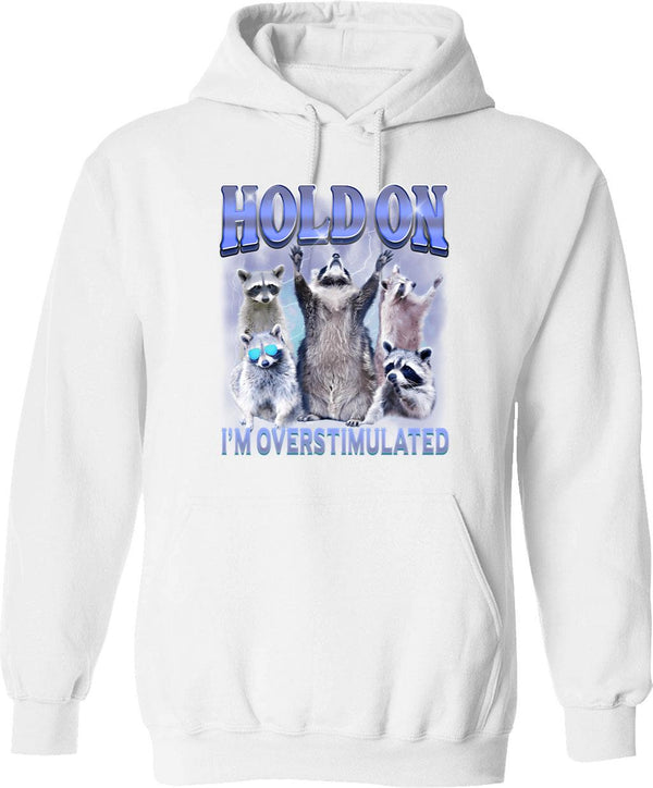 Hold My Coffee I Gotta Pet This Dog Vintage Sunset Dog Person Veterinarian Hoodie - White