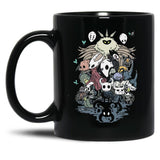 Hollow Knight Silksong Black Coffee Mug, Gift Coffee Mug