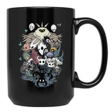 Hollow Knight Silksong Black Coffee Mug, Gift Coffee Mug