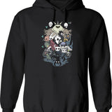 Hollow Knight Silksong Hoodie Graphic Pullover Hoodie - Black