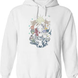 Hollow Knight Silksong Hoodie Graphic Pullover Hoodie - White