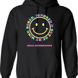Hold Your Horses Hoodie - Retro Graphic Pullover Hoodie for Men & Women - Black
