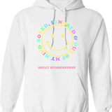 Hold Your Horses Hoodie - Retro Graphic Pullover Hoodie for Men & Women - White