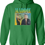Holy Vegetable - Light Hoodie - Retro Graphic Pullover Hoodie for Men & Women - Green