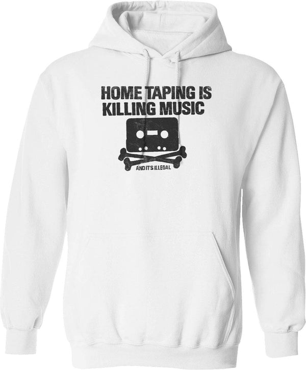 Home Improvement Logo 90s Hoodie - Retro Graphic Pullover Hoodie for Men & Women - White