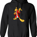 Honey Wisdom Hoodie - Retro Graphic Pullover Hoodie for Men & Women - Black