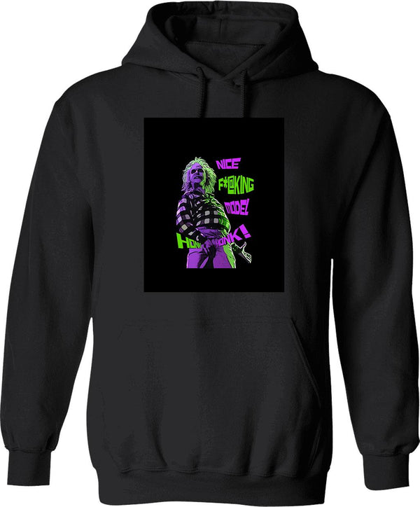 Hongkong Phooey Kungfu Hoodie - Retro Graphic Pullover Hoodie for Men & Women - Black