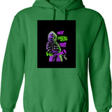 Hongkong Phooey Kungfu Hoodie - Retro Graphic Pullover Hoodie for Men & Women - Green