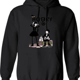 Honk Honk Hoodie - Retro Graphic Pullover Hoodie for Men & Women - Black