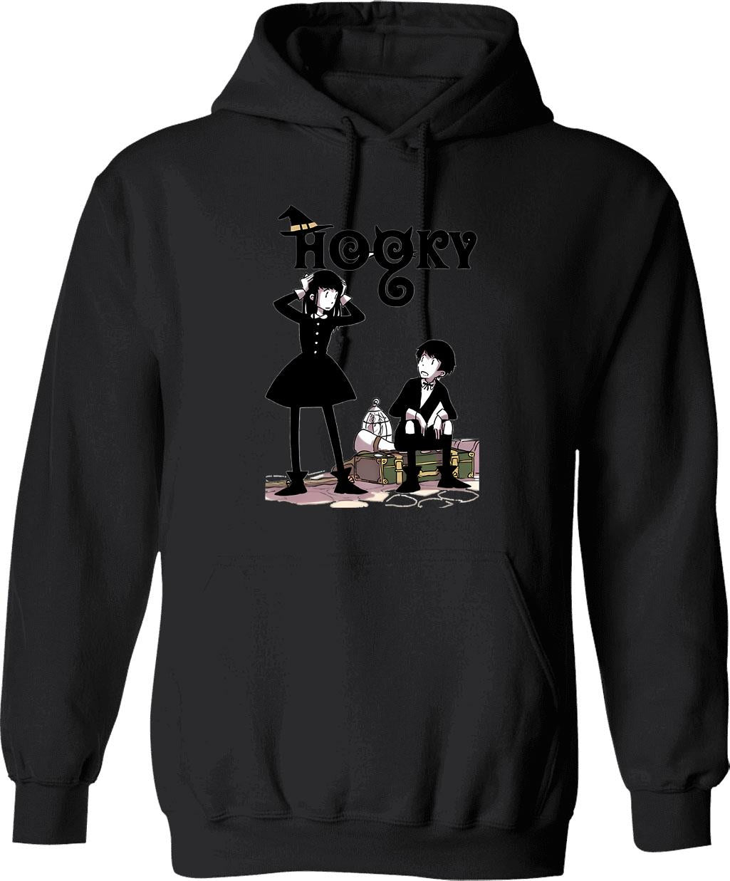Honk Honk Hoodie - Retro Graphic Pullover Hoodie for Men & Women - Black