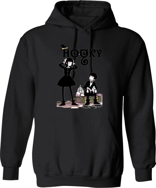 Honk Honk Hoodie - Retro Graphic Pullover Hoodie for Men & Women - Black