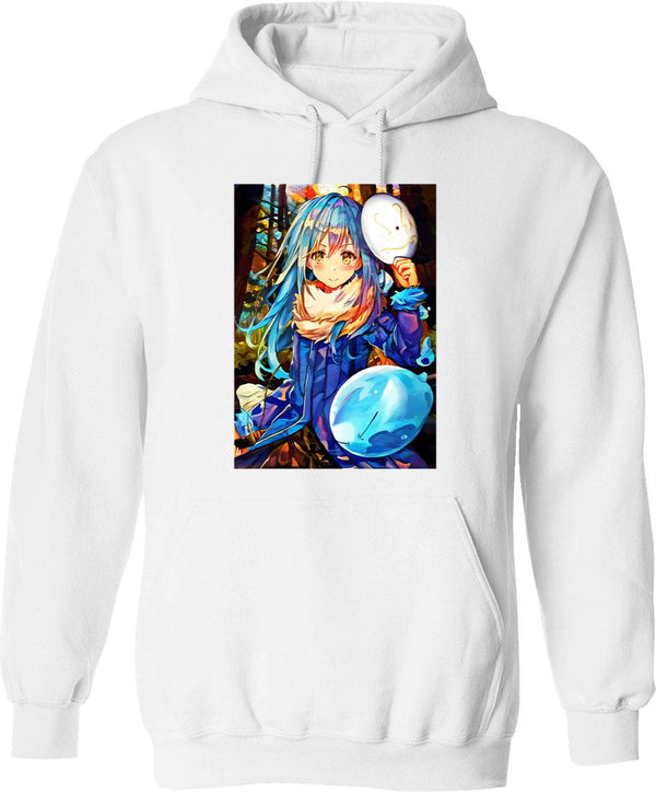Hope Nuclear Explosion Hoodie - Retro Graphic Pullover Hoodie for Men & Women - White