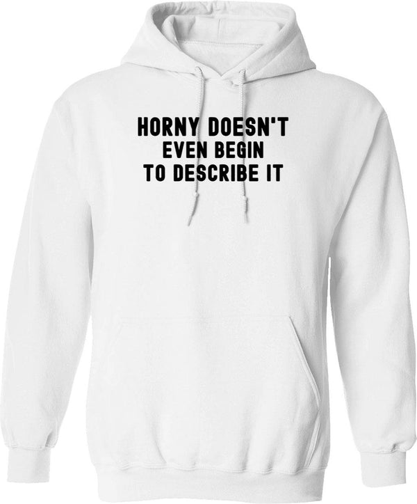 Horn If Youre Honky (1) Hoodie - Retro Graphic Pullover Hoodie for Men & Women - White