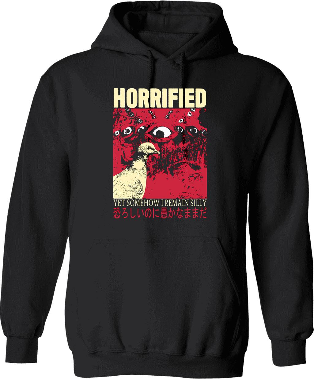 Horny Doesnt Even Begin To Describe It Vintage Hoodie - Black