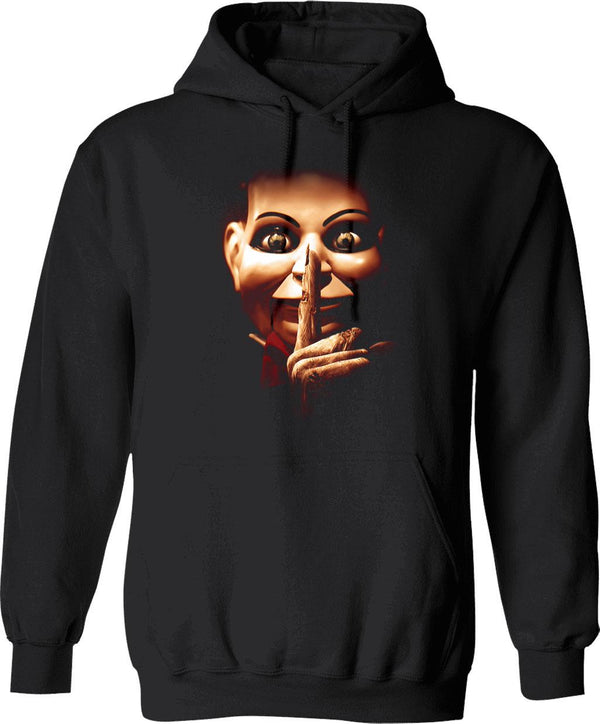 Horror Movie Characters Eating Lunch Together Vintage Hoodie - Black