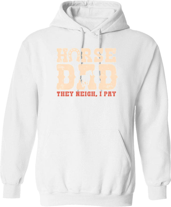 Horse Barn Girl Hoodie I Love My Horses Racing Riding Gifts - White