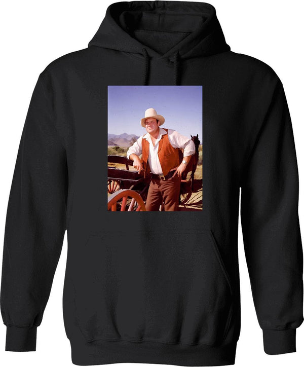 Hoss Bonanza Graphic Pullover Hoodie - Black