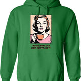 House Tiger Hoodie - Retro Graphic Pullover Hoodie for Men & Women - Green