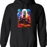 House of 1000 Corpses No Funny Books Graphic Pullover Hoodie - Black