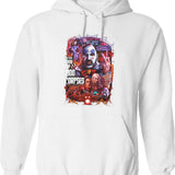 House of 1000 Corpses Theres No Turning Back Graphic Pullover Hoodie - White