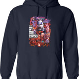 House of 1000 Corpses Theres No Turning Back Graphic Pullover Hoodie - Navy