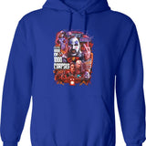 House of 1000 Corpses Theres No Turning Back Graphic Pullover Hoodie - Blue