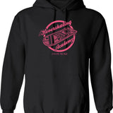 House Work Can Wait Hoodie - Retro Graphic Pullover Hoodie for Men & Women - Black