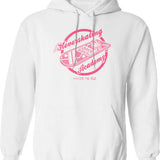 House Work Can Wait Hoodie - Retro Graphic Pullover Hoodie for Men & Women - White